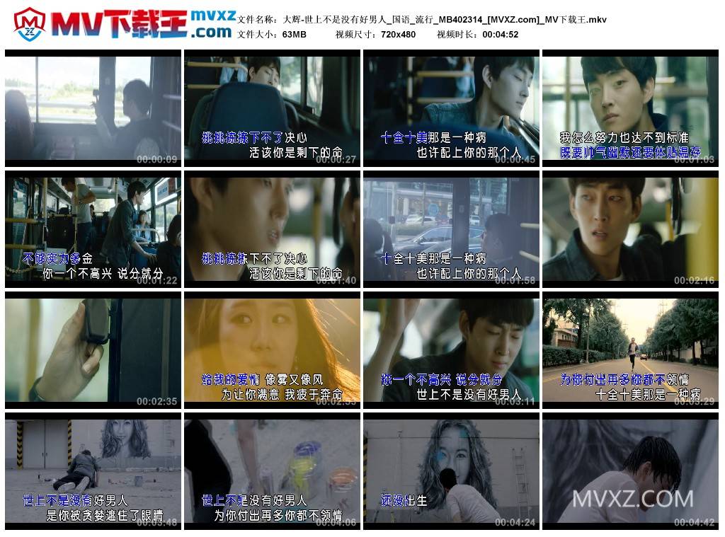 大辉-世上不是没有好男人_国语_流行_MB402314